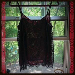 NEW!!  LAYERED WITH LACE TOP!!